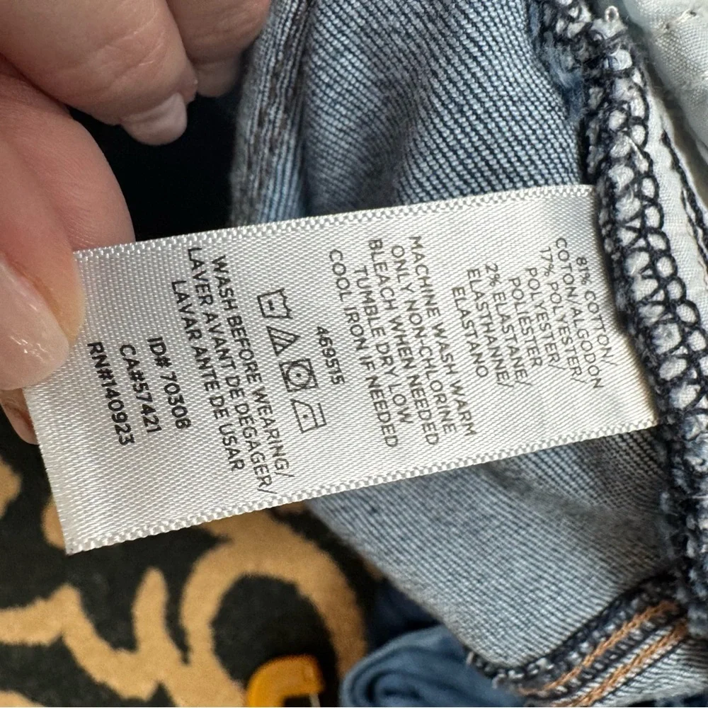 LOFT Women's Deep Blue Skinny Jeans - Picture 5 of 8
